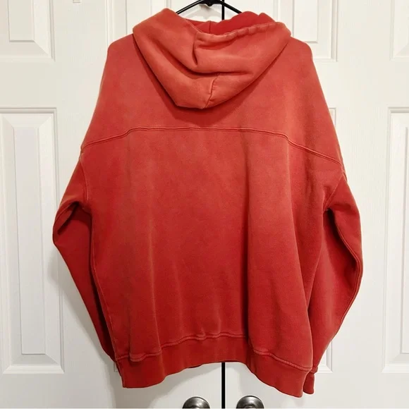 Abercrombie & Fitch Essential Popover Hoodie, Red Clay, Large - Picture 3 of 3